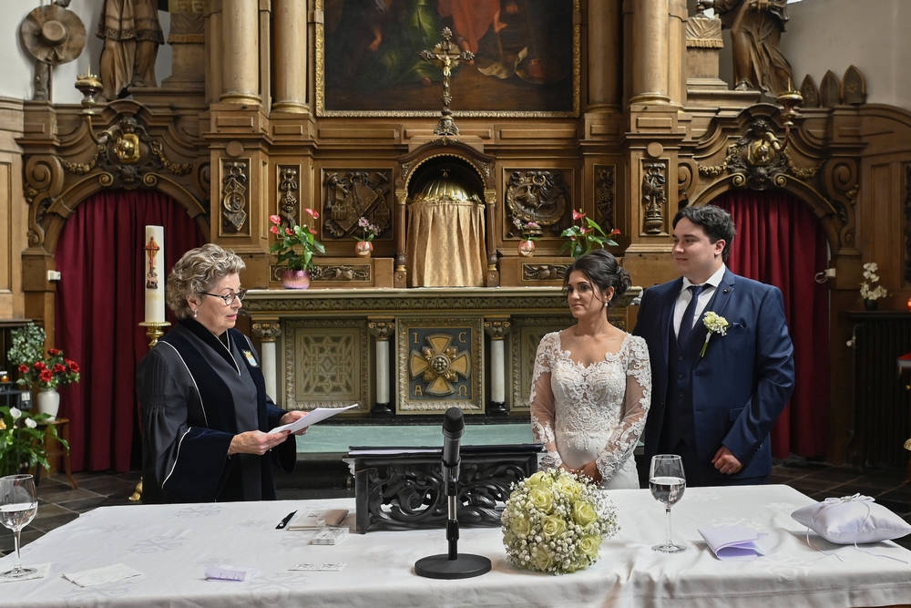 Foto 'Huwelijk Paterskerk 02 - Ferdi Duisters en Aleksandra Ivanova (Fred de Krom fotografie)'.
